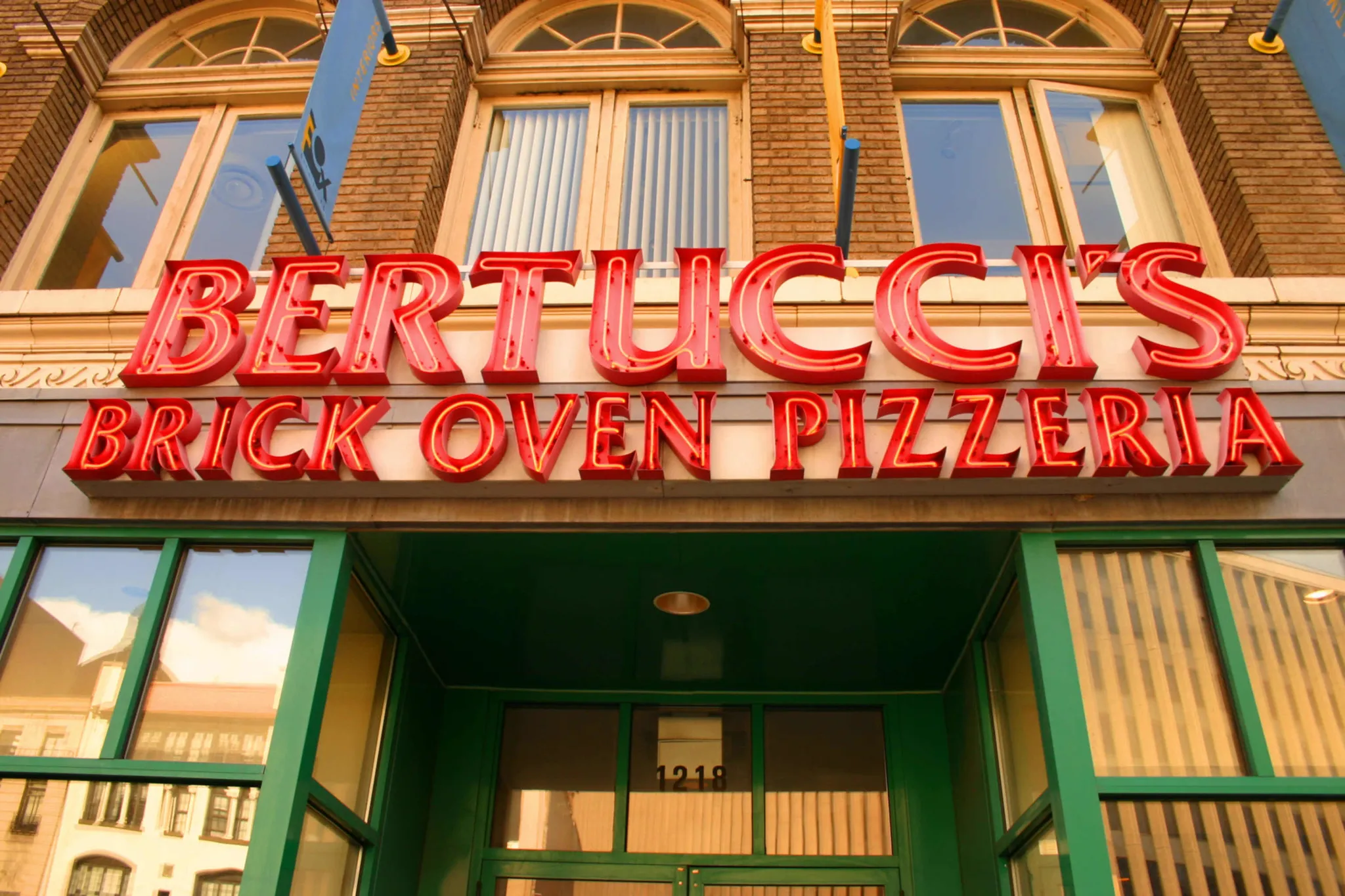 The exterior of a Bertucci's