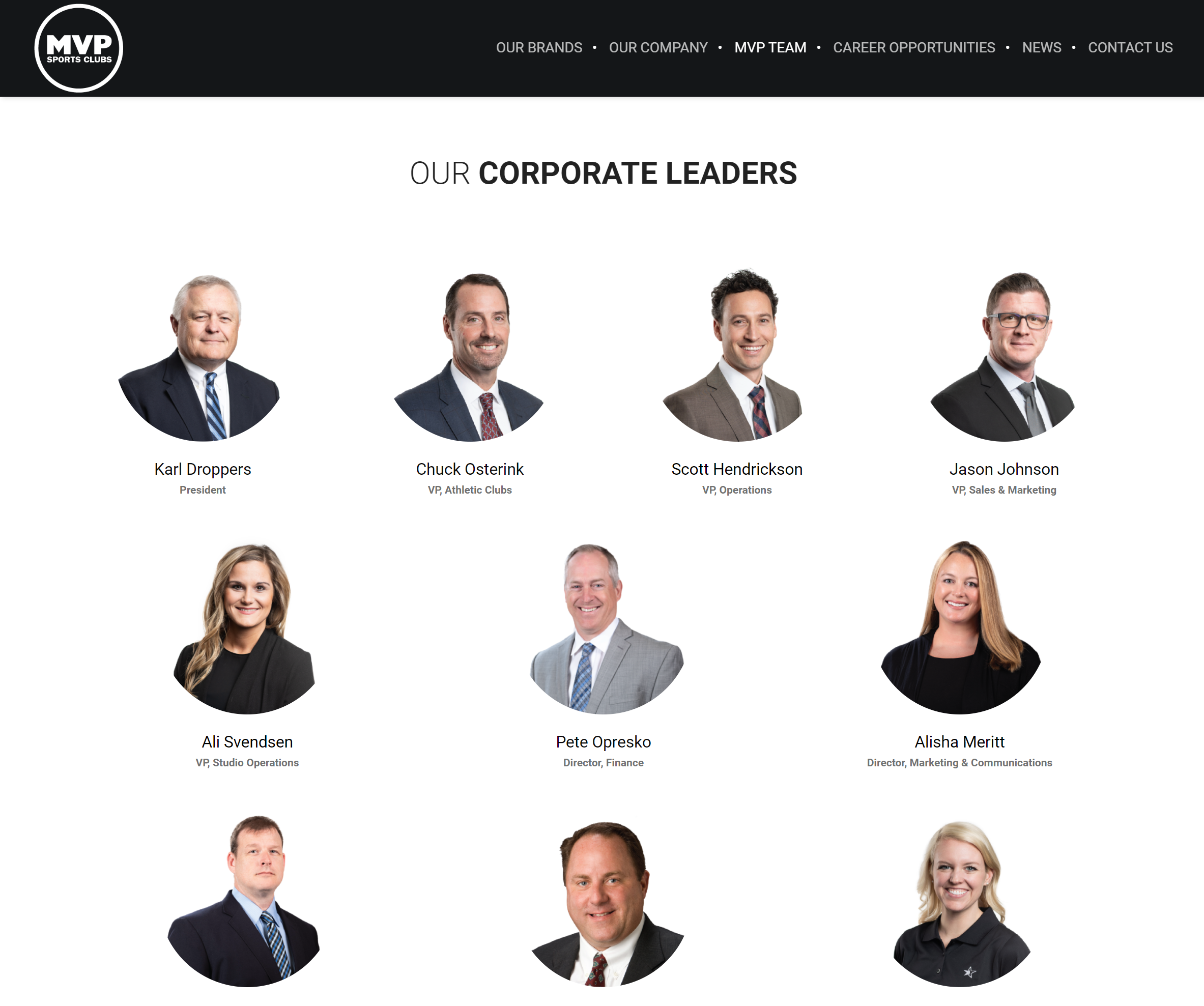 The Corporate Leaders Section